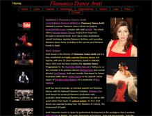 Tablet Screenshot of flamencoareti.com